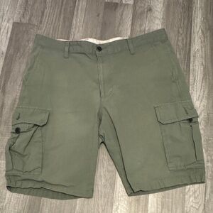 Dockers Olive Cargo Shorts for Men